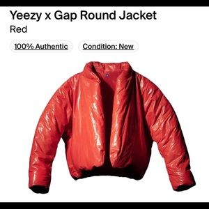 Yzy Red coat. Coming soon Authentic. $900.